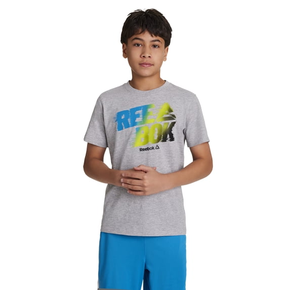 Reebok Boy's Short Sleeve Graphic T-Shirt, Sizes 4-18