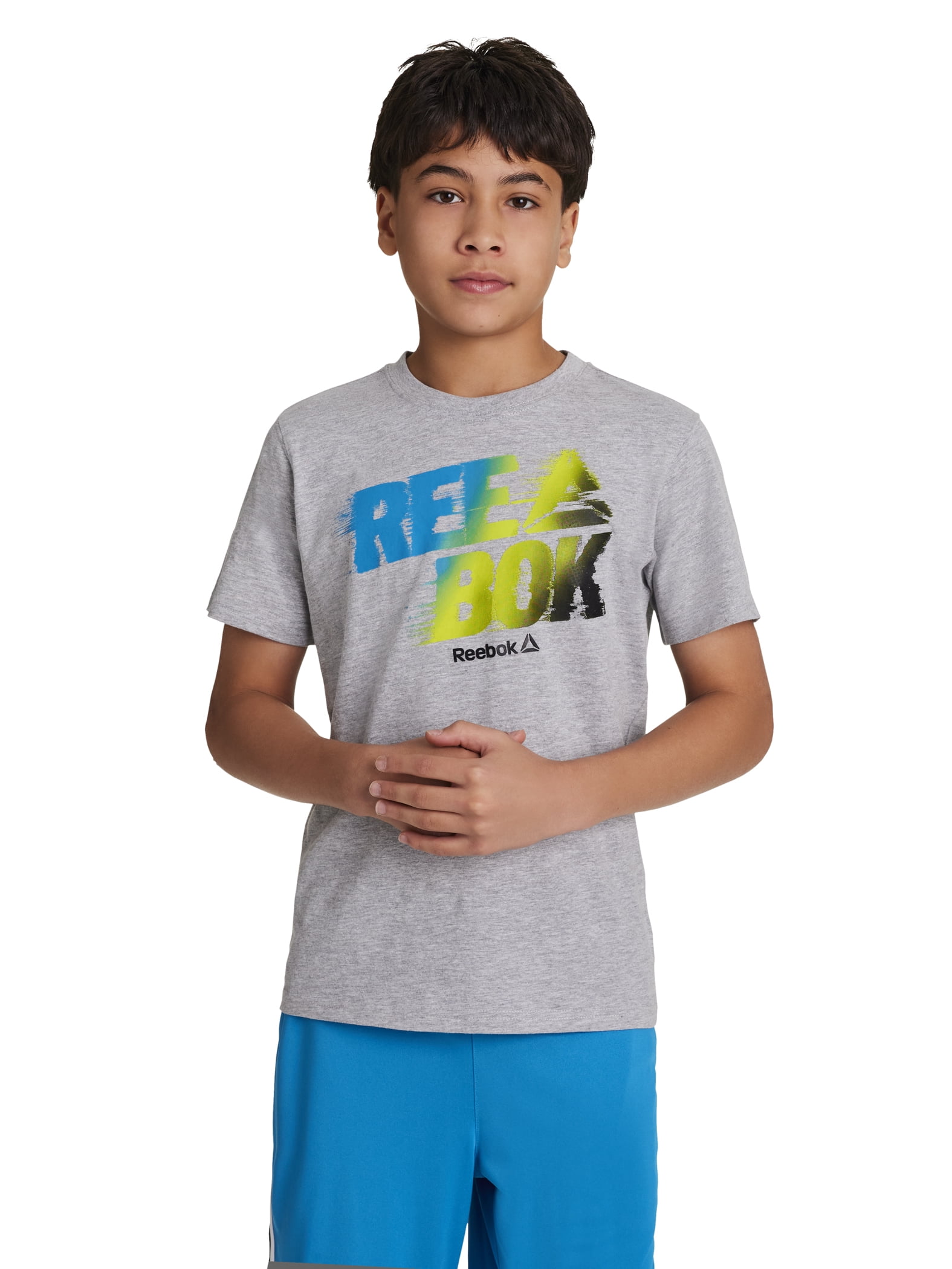 Reebok Boy's Short Sleeve Graphic T-Shirt, Sizes 4-18