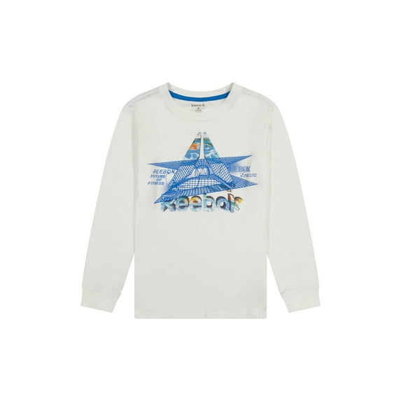 Reebok Boys Active Long Sleeve Graphic T-Shirt, Sizes 4-18