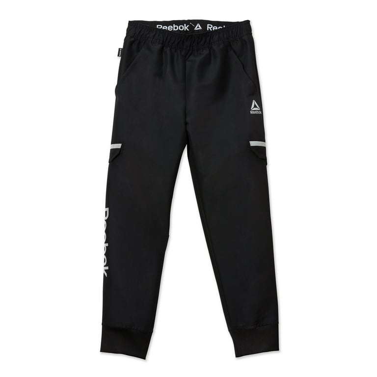 Reebok black best sale sweatpants
