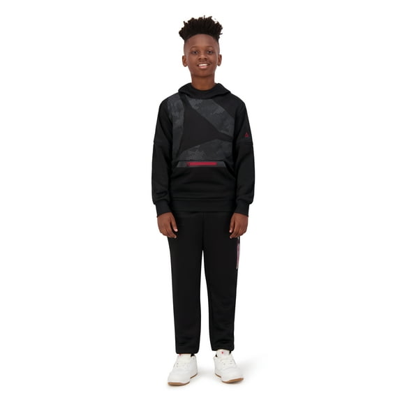 Reebok Boys Athletic Logo Pullover and Jogger Set, Sizes 4-18