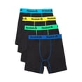thumbnail image 1 of Reebok Boys' Boxer Briefs Underwear, 4-Pack, Sizes S-XL, 1 of 4