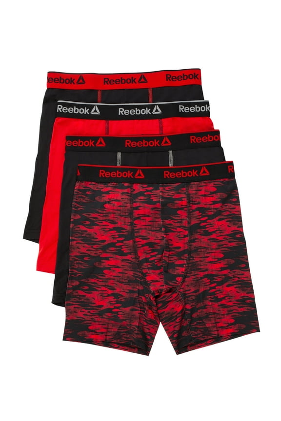 Boys' Boxer Briefs Underwear, 4-Pack, Sizes S-XL