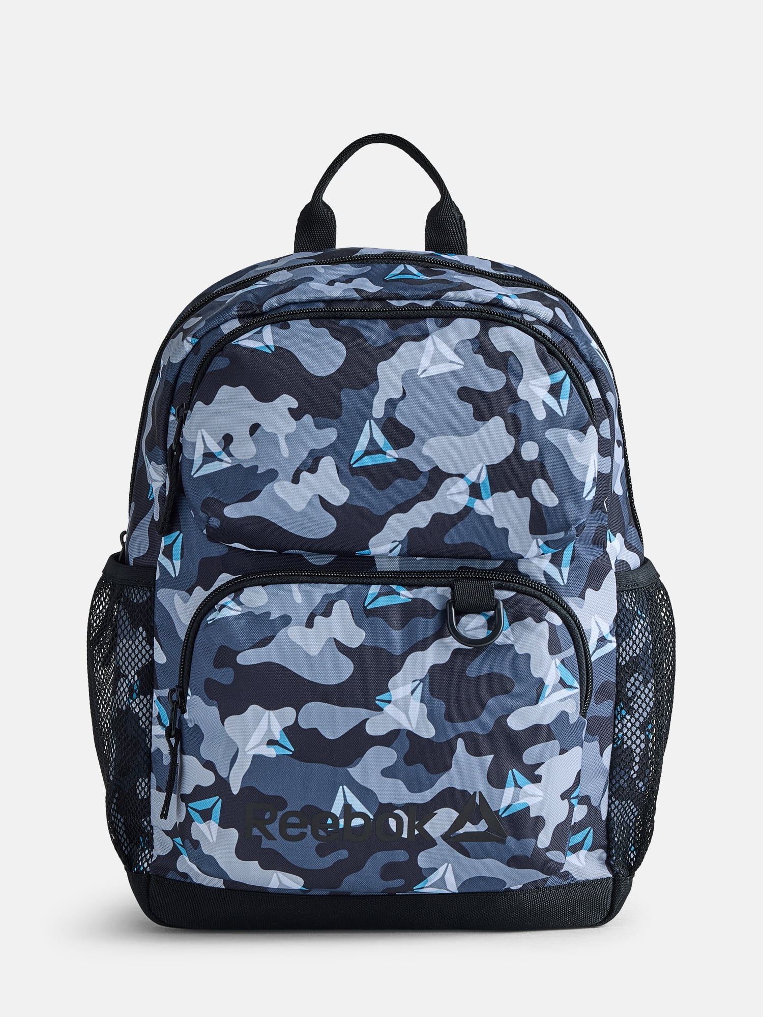 Reebok Boys Coconut Mini Backpack, Grey Blue Delta Camo