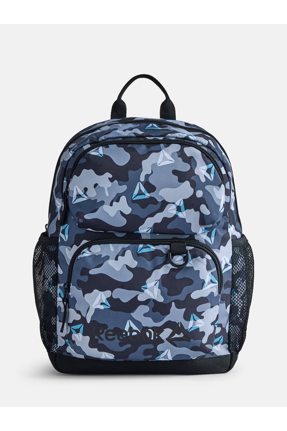 Boys Coconut Mini Backpack, Grey Blue Delta Camo