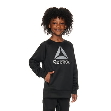 Reebok Boys Essential Fleece Crewneck, Sizes 4-18