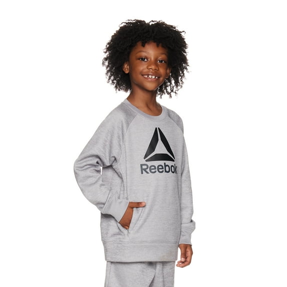 Reebok Boys Essential Fleece Crewneck, Sizes 4-18