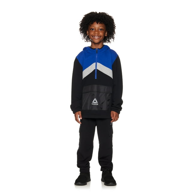 Reebok Boys Freestyle Half Zip Jacket, Sizes 4-18 - Walmart.com