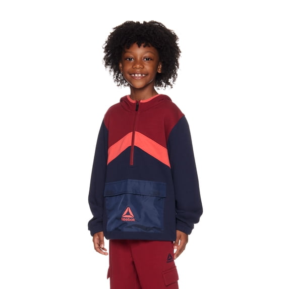 Reebok Boys Freestyle Half Zip Jacket, Sizes 4-18