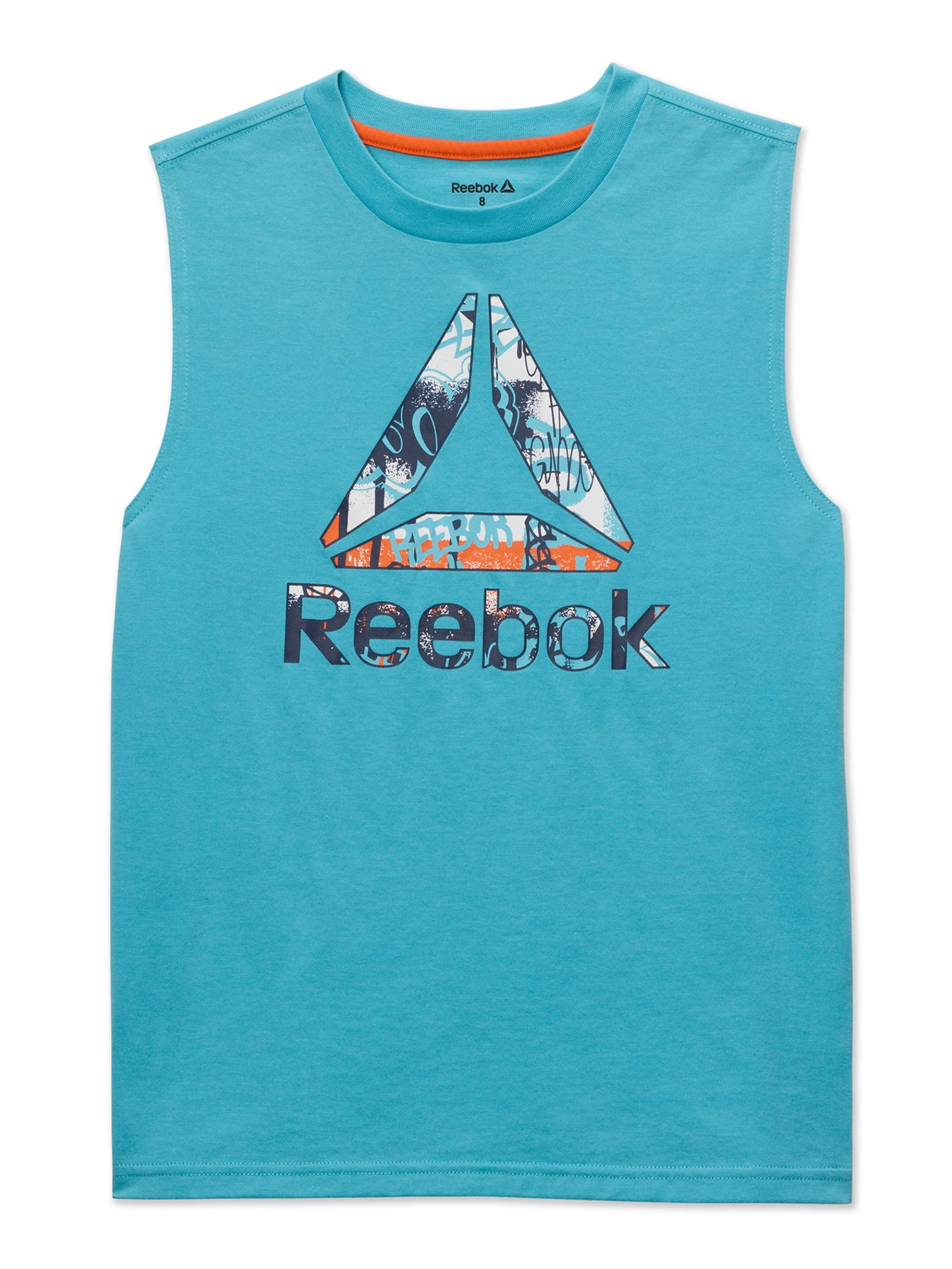 Reebok Boys Graffiti Print Delta Sleeveless Tank Top, Sizes 4-24