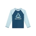 thumbnail image 1 of Reebok Boys Long Sleeve Rashguard with UPF 50+ Protection, Sizes 4-18, 1 of 5
