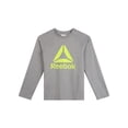 thumbnail image 1 of Reebok Boys Long Sleeve Rashguard with UPF 50+ Protection, Sizes 4-18, 1 of 5