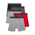 thumbnail image 1 of Reebok Boys Performance Featherweight Boxer Brief Underwear, 5-Pack, Sizes S-XL, 1 of 8