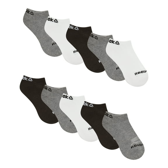 Reebok Boys Pro-Series Low Cut Socks, 10-Pack