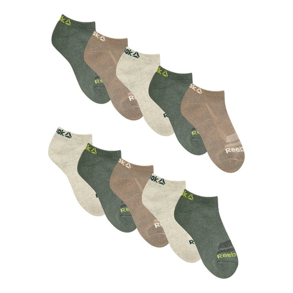 Reebok Boys Socks Pro-Series Low Cut Kids Socks,10-Pack