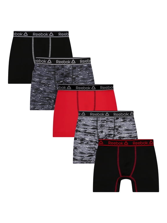 Boys Pro-Series Performance Boxer Brief Underpants, Underwear, 5-pack, Size S-XL