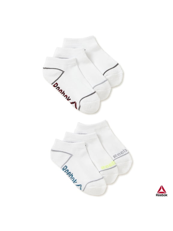 Boys Pros Series Low Cut Socks, 6-Pack