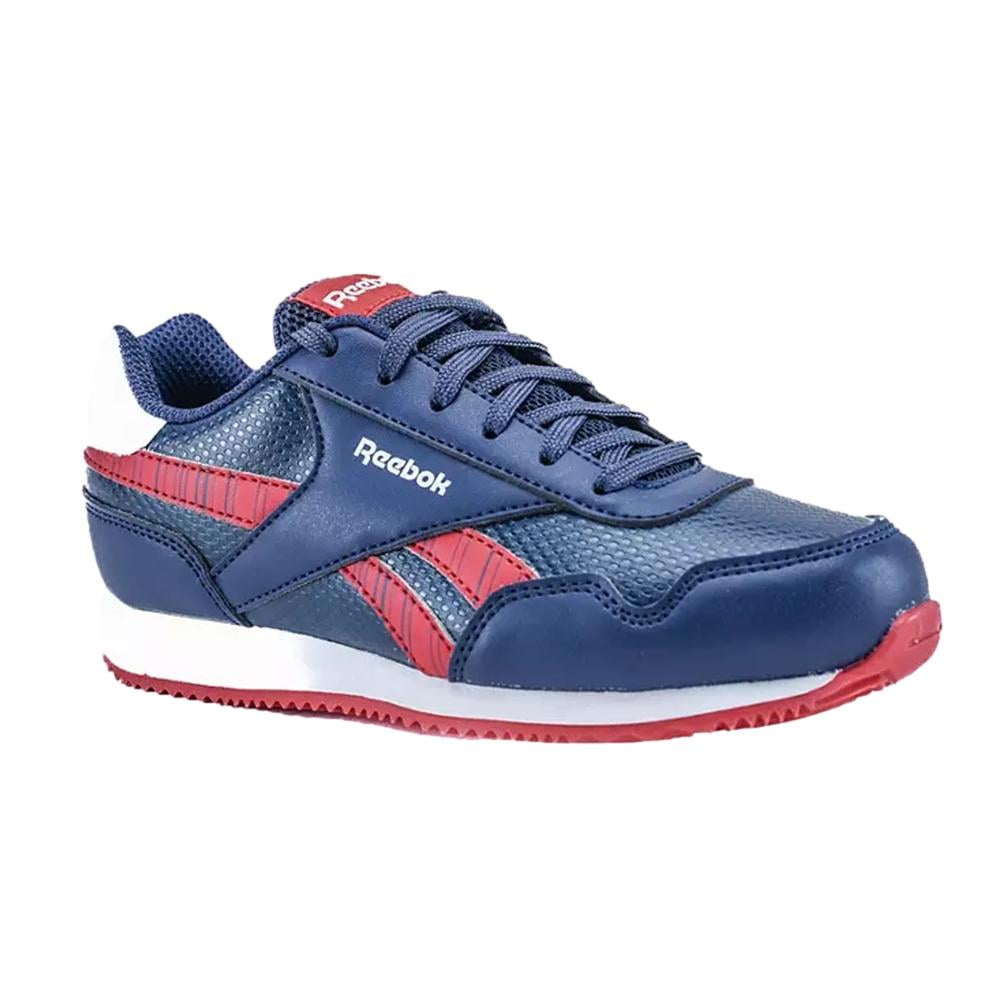 Reebok Boys Royal Classic Jogger Shoe in Blue Red Size 2  display picture 1
