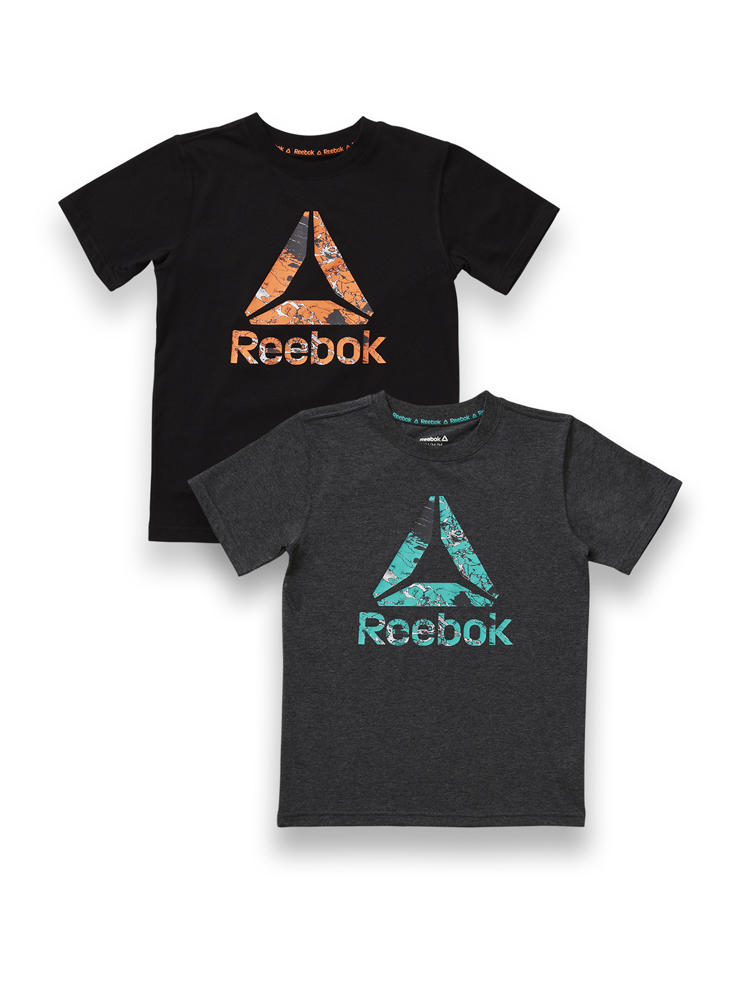 Reebok Boys Short Sleeve Graphic 2-Pack T-Shirts, Size 4-18 - image 1 of 5