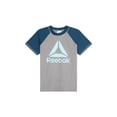 thumbnail image 1 of Reebok Boys Short Sleeve Rashguard with UPF 50+ Protection, Sizes 4-18, 1 of 5