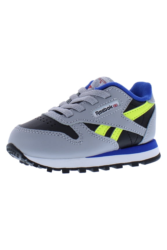 CL Leather Infant/Toddler Shoes Size 6, Color: Grey