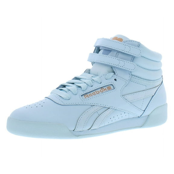 Reebok Cardi B Freestyle Hi GS Boys Shoes Size 5, Color: White/Pink