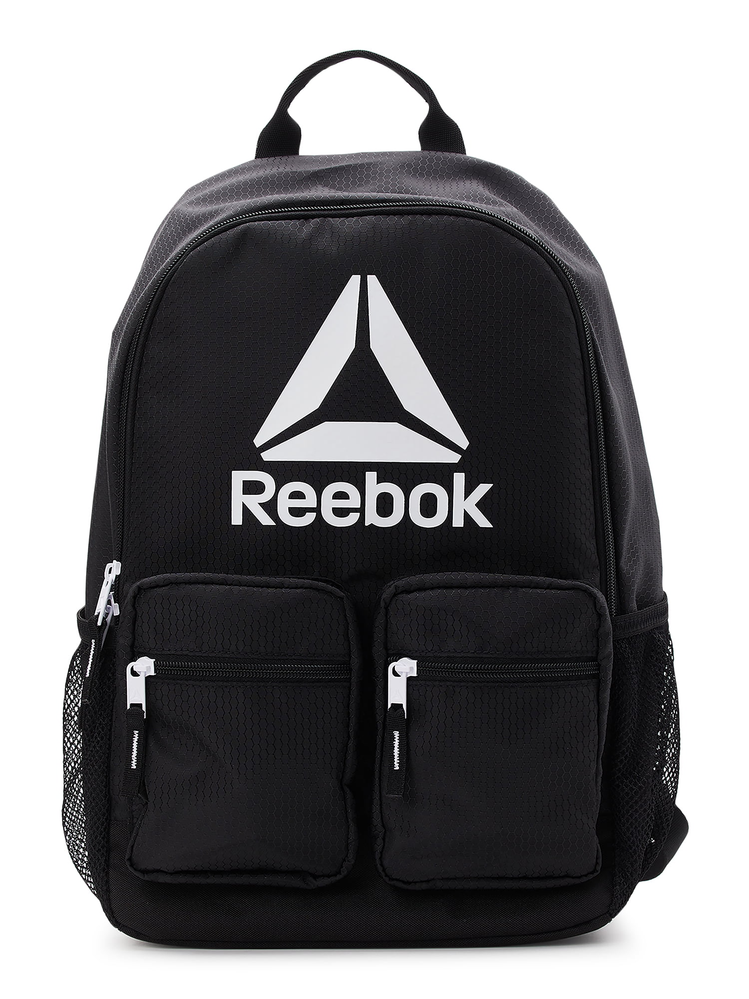 Reebok Childrens Sienna Unisex Laptop Backpack, Black and White