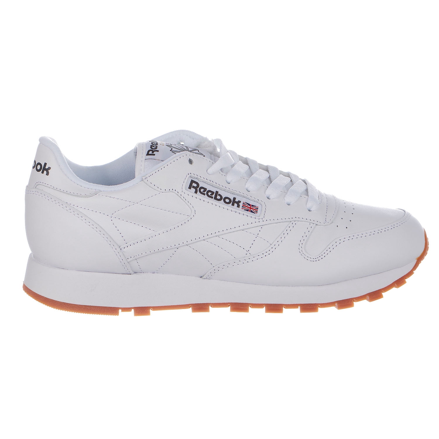 Reebok Cl Leather Men's Shoes White/Gum 49797 - Walmart.com