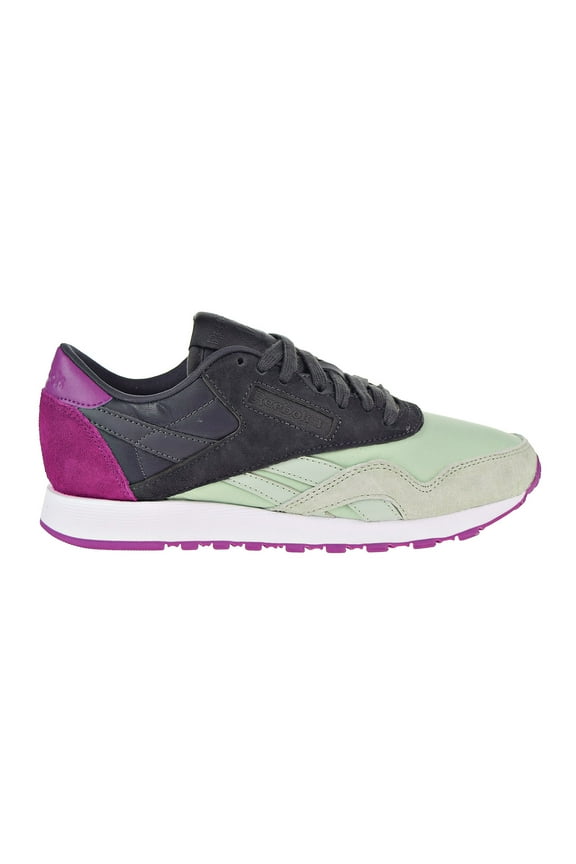Classic CL Nylon CB Women's Shoes Sage/Coal/Fuchsia/White bd1276