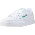 thumbnail image 1 of Reebok Classic Club C 85 Trainers Men White/Green - 4 M UK - Low Top Trainers Shoes, 1 of 9