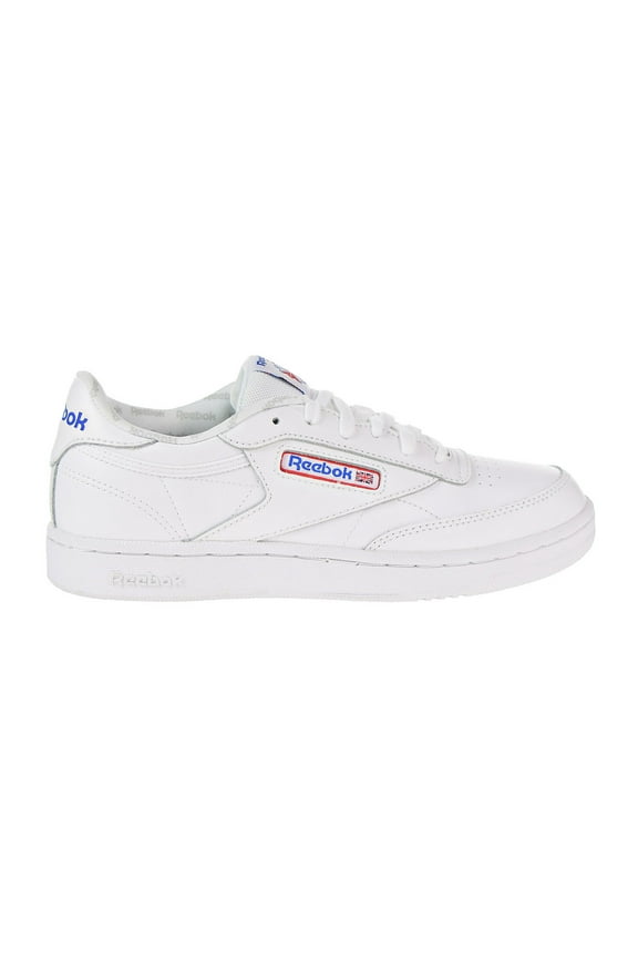 Reebok Classic Club C Big Kid's Shoes White/Vital Blue/Blue bs8847