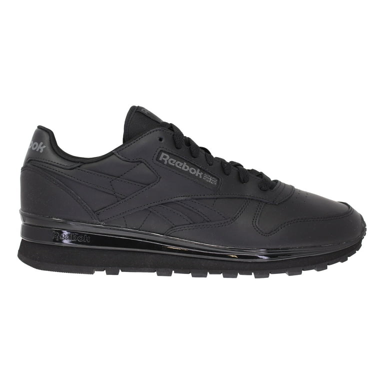 Reebok Classic Leather Clip Cblack Cblack Cblack GX9728 Men s Size 10 Medium Walmart