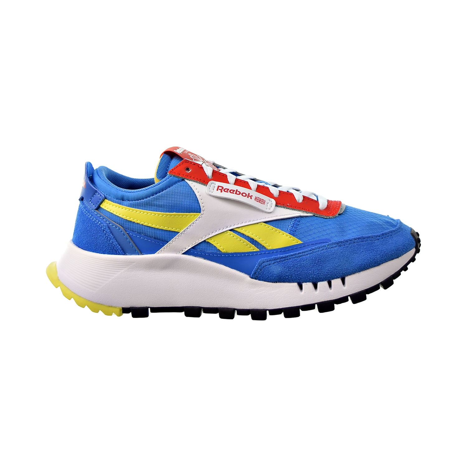 Reebok Classic Leather Legacy Big Kids' Shoes Blue-Blue-Red fy9114