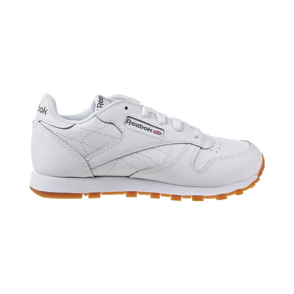 Reebok Classic Leather Little Kid's Shoes White-Gum v69622