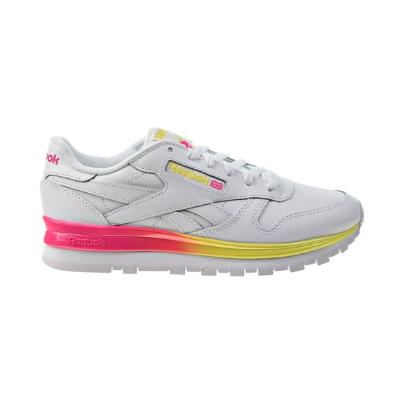 Reebok Classic Leather MU Women's Shoes White-Pink-Navy-Shadow fz0827