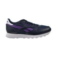thumbnail image 1 of Reebok Classic Leather Men's Shoes Vector Navy-Regal Purple-White fx2281, 1 of 6