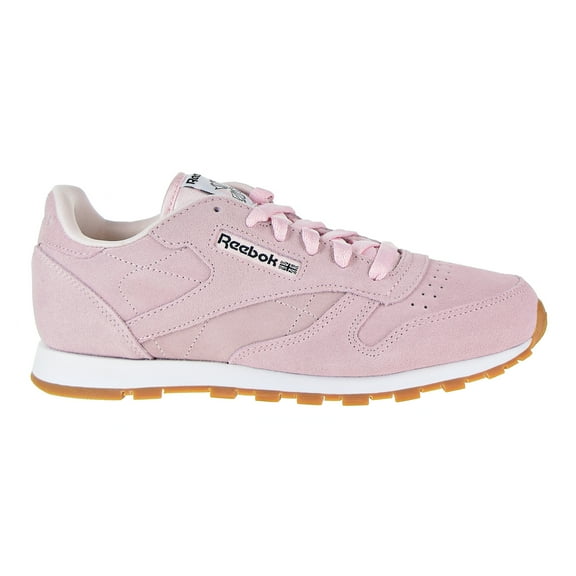 Reebok Classic Leather Pastels Big Kid's Shoes Pink/Classic White cn0569