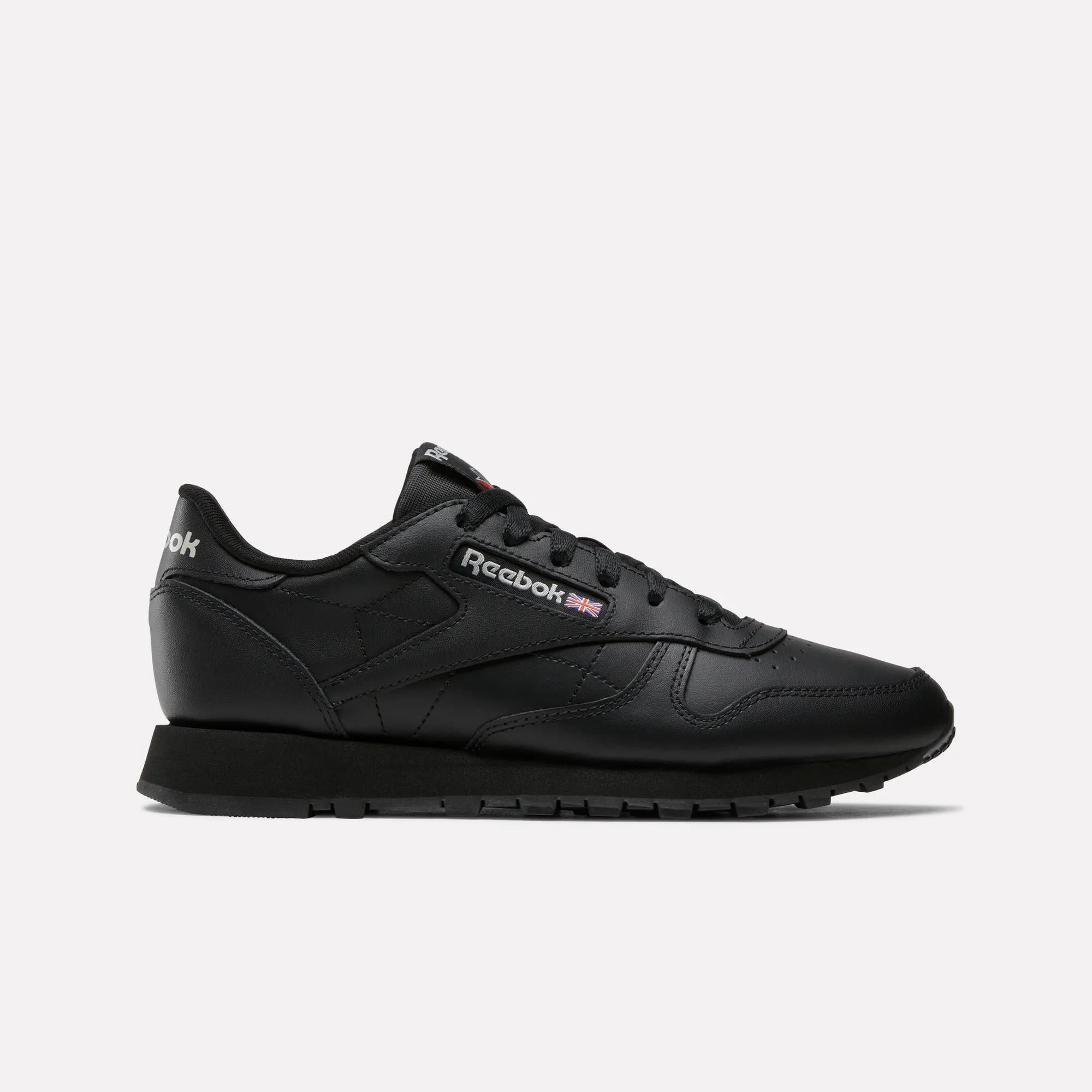 Reebok, Footwear, Men Black 11 M US, Classic Leather Trainer - Walmart.com