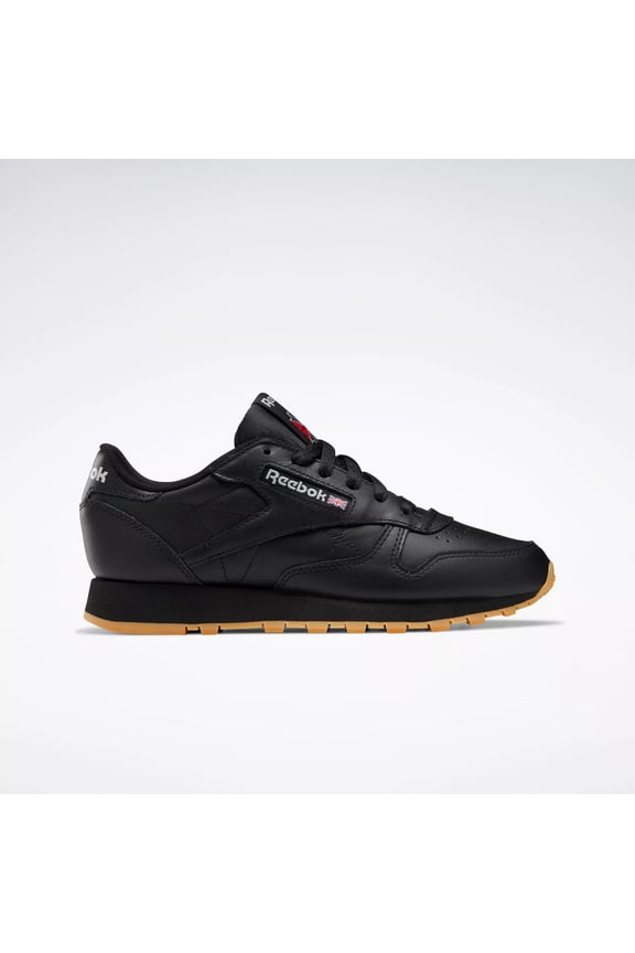 Women’s Classic Leather Running Sneaker - Chalk Black GY0961
