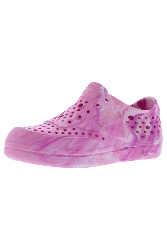 Classic MLD PS Girls Shoes Size 1, Color: Pink/Purple/White