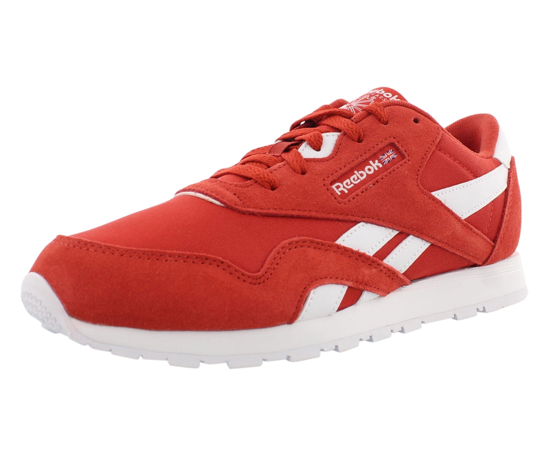 Reebok Classic Nylon Girls Shoes Size 6, Color: Red/White/White