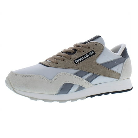 Reebok Classic Nylon Mens Shoes Size 8, Color: Pure Grey 2/Stucco/Taupe