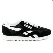 Classic Nylon Running Shoe - Black/White - Womens