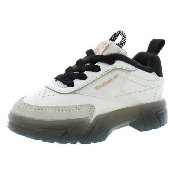 Reebok Club C Cardi Baby Boys Shoes Size 4, Color: White/Clear/Black