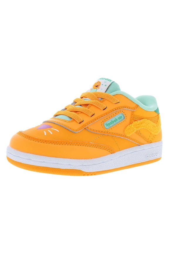 Club C Infant/Toddler Shoes Size 5, Color: Maximum Orange/Hazard Orange/Semi-Future Teal