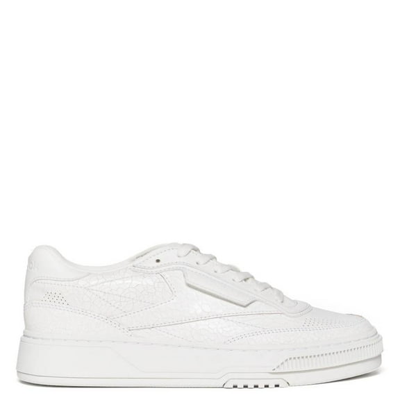 Reebok Club C LTD Cracked Leather Low-Top Sneakers, Size M 6.5 / W 8