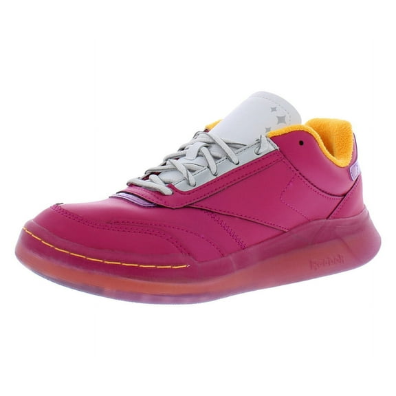 Reebok Club C Legacy Jetsons X Flinstones Unisex Shoes Size 8, Color: Brilliant Pink/White/Grape Punch