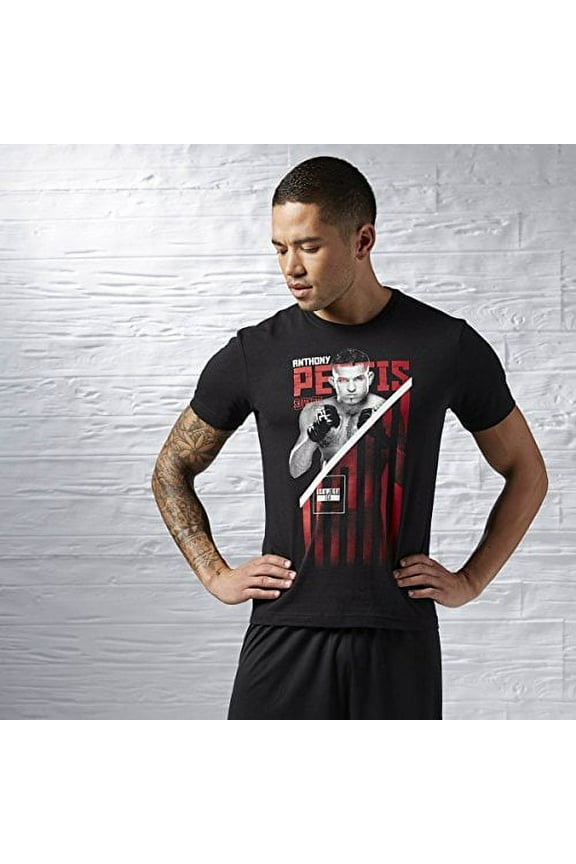 Combat UFC Anthony Pettis Slim Fit Fighter T-Shirt - Large - Black