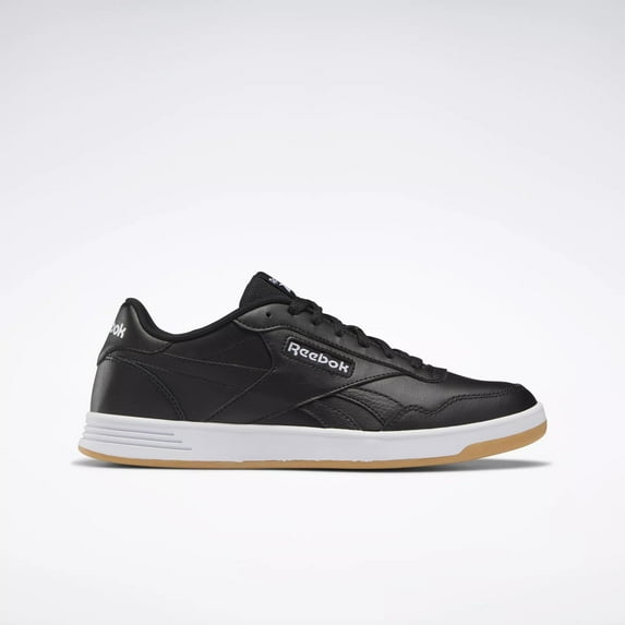 Reebok Court Advance Shoes, Core Black / White / Reebok Rubber Gum-03, M 14 / W 15.5