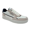 thumbnail image 1 of Reebok Court Chaos Mens Classic Style Sneakers Size 10.5 White/Navy Suede Leather, 1 of 7